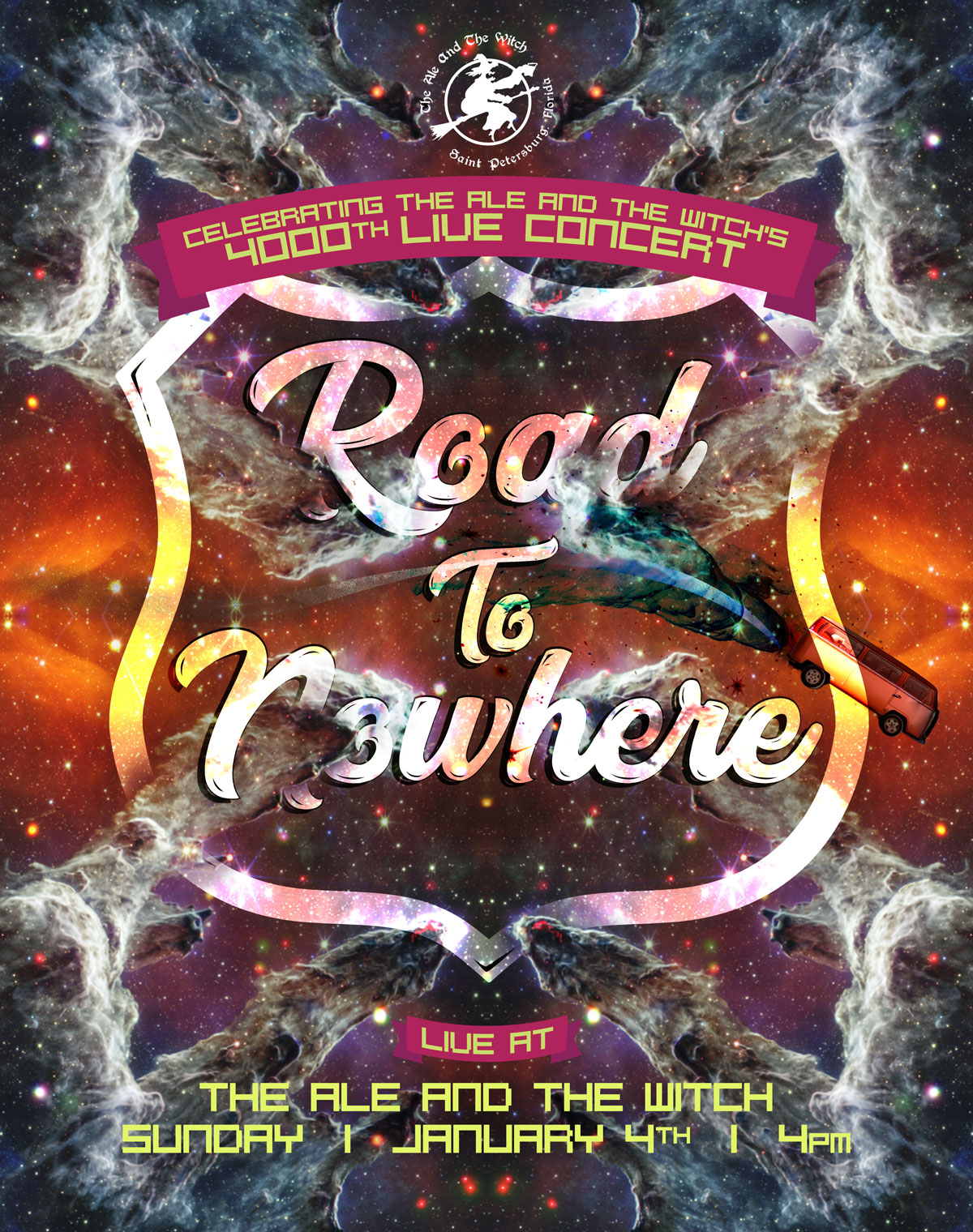 Sebastian Ballester Design - 'Road to Nowhere' Poster | Graphic Design